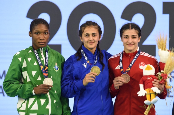 Pəhləvanlarımız Konya-2021-i 23 medalla başa vurdular